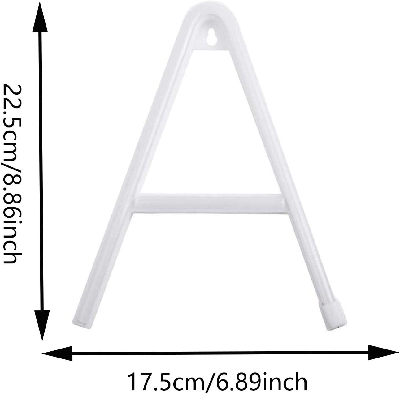 ENUOLI Blue Neon Letter Sign - Battery/USB Powered LED Alphabet Neon Art Lights for Wedding, Birthday, Christmas, Home Bar Decoration (A)