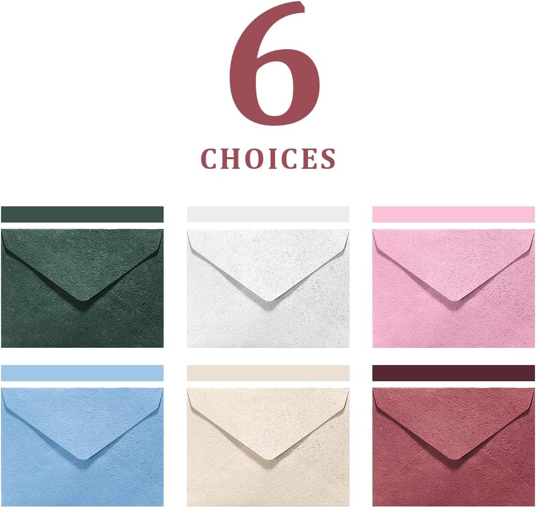 30 Pieces A6 Envelopes with 30 Seal Stickers, 6.32 x 4.45 inch Envelopes for 4 x 6 Wedding Invitation Cards, Greeting Cards, Graduation, Birthday Party Invitations, White.