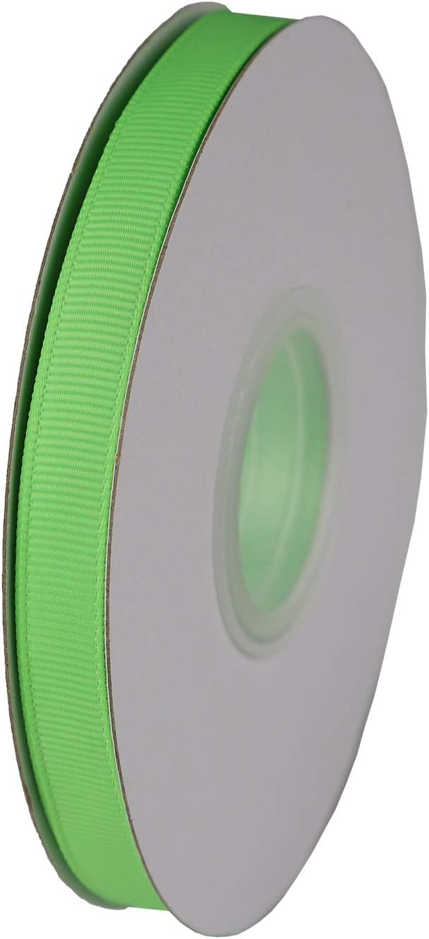 ITIsparkle 3/8" Inch Grosgrain Ribbon 50 Yards-Roll Set for Gift Wrapping Scrap Books Party Favor Hair Braids Baby Shower Decoration Cake Decoration Floral Arrangement Craft Supplies, Mint Ribbon