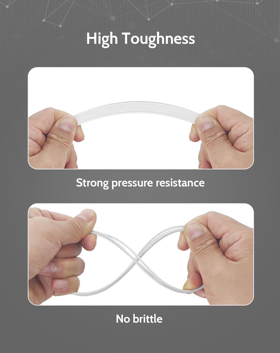 DURAMIC 3D PLA+ Filament 1.75mm 2Kg Black + White, PLA Plus Filament 2 Pack 1kg Spool(2.2lbs) Tougher and Stronger, Dimensional Accuracy Probability +/- 0.02mm