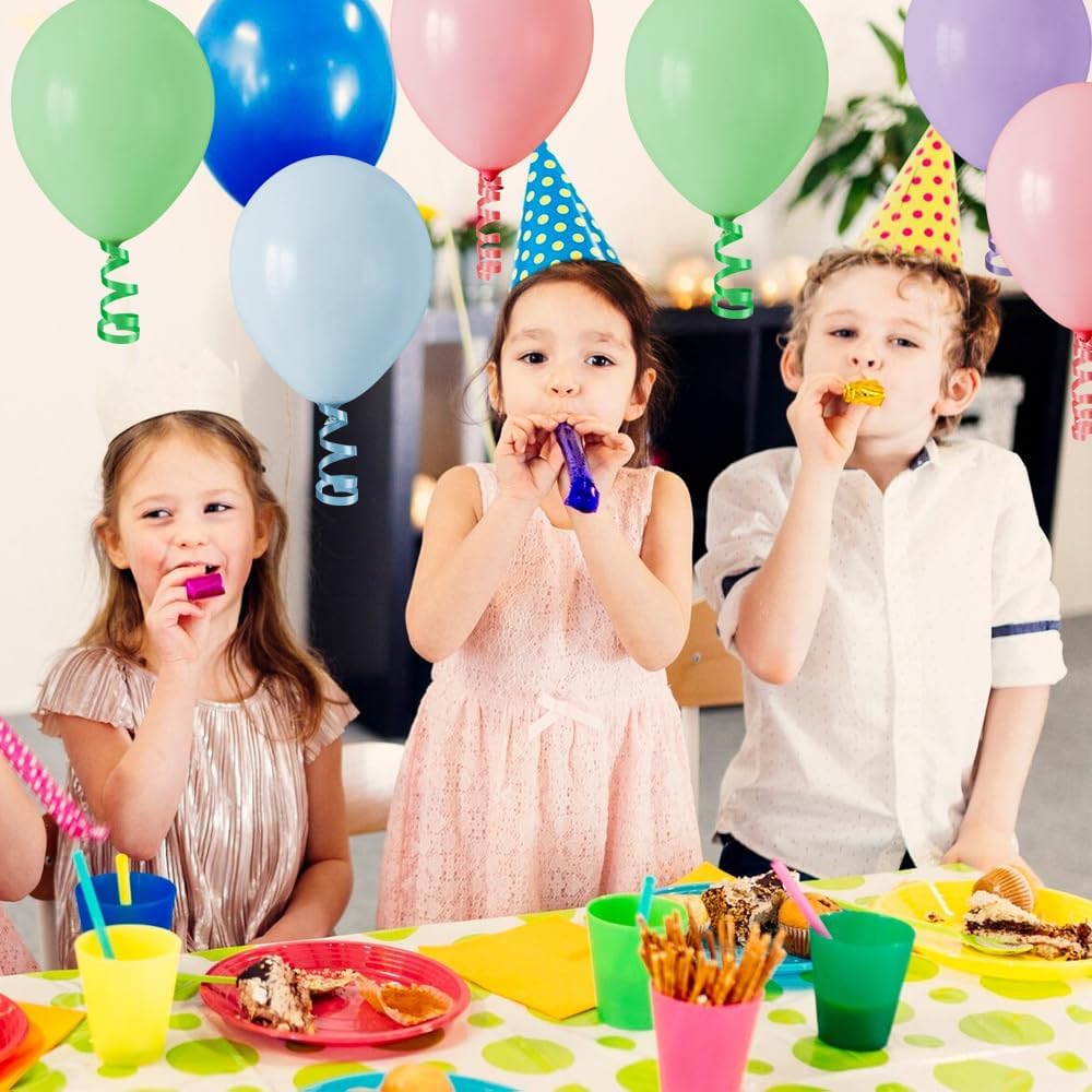 KMER LIFE Purple Crimped Curling Ribbon, 1/5" Wide x 500 Yards Christmas Curling Ribbons for Gift Wrapping, Party Decoration, Balloon String, Crafting, Balloon Ribbons for Florist Flower (1 Roll)