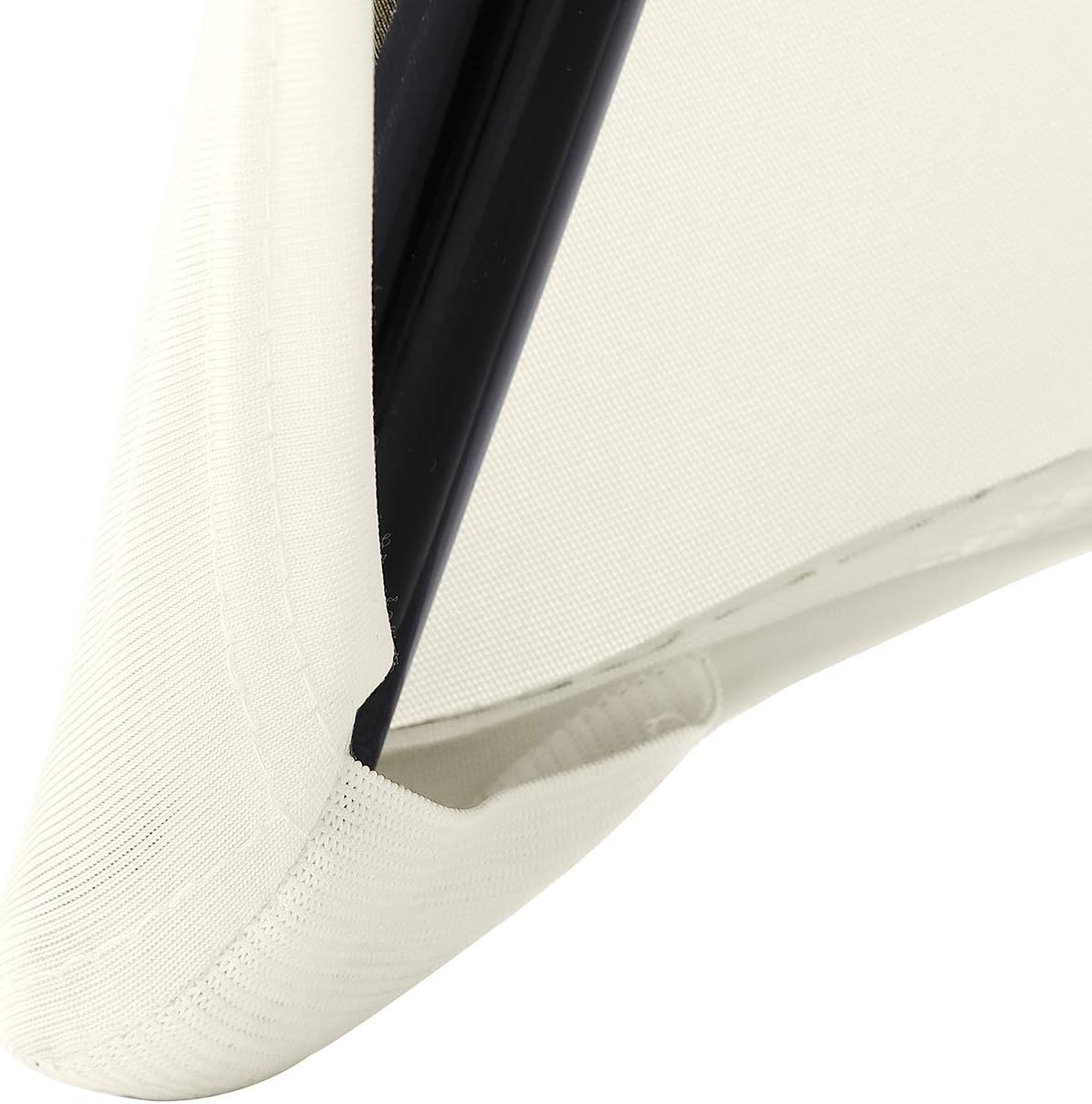 Peomeise Stretch Spandex Folding Chair Cover for Wedding Party Dining Banquet Event (Ivory,50pcs)