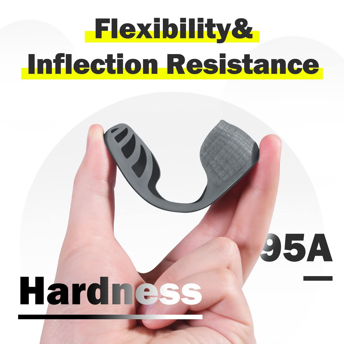 Geeetech TPU Filament 1.75mm – 95A Flexible 3D Printer Filament with High Elasticity, 1KG (2.2lbs) Spool, Dimensional Accuracy ±0.03mm, Fits Most FDM Printers (Grey)