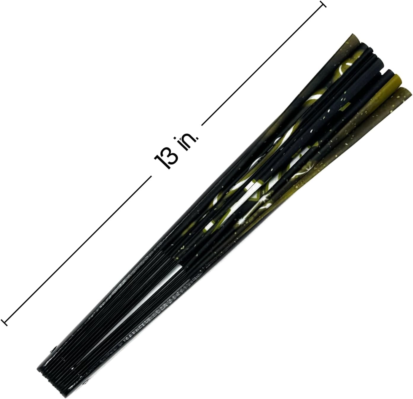 DeFlare | Cosmic Zodiac Rave Fan | Zodiac Sign Hand Fan | Astrology Rave Fan | Hand Fan | Large Rave Fan | Large Clacking Fan