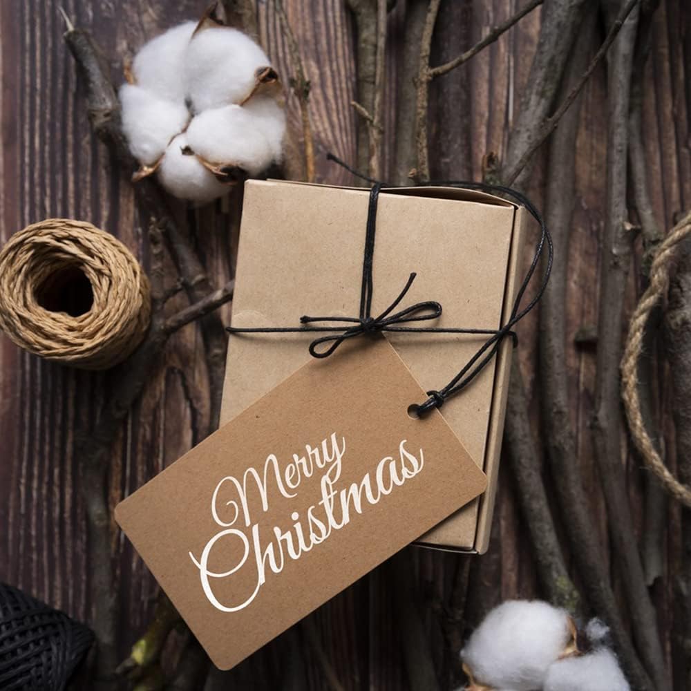 500 Pcs Custom Hang Tags,Personalized Your Logo Photo and Text Design Price Tags Jewelry Hang Tags Labels (Gift Tag Rope)