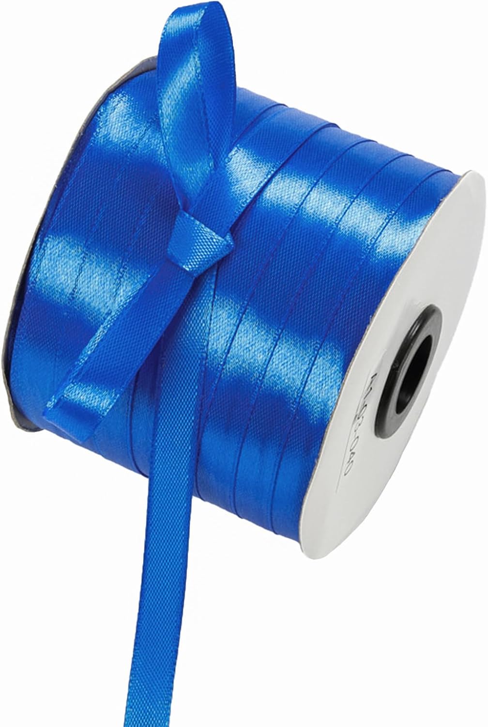 3/8" x 230 Yards Royal Blue Satin Ribbon Single Faced Bulk Fabric Ribbons for Gift Wrapping, Crafting, Scrapbooking, Bows and Card Making