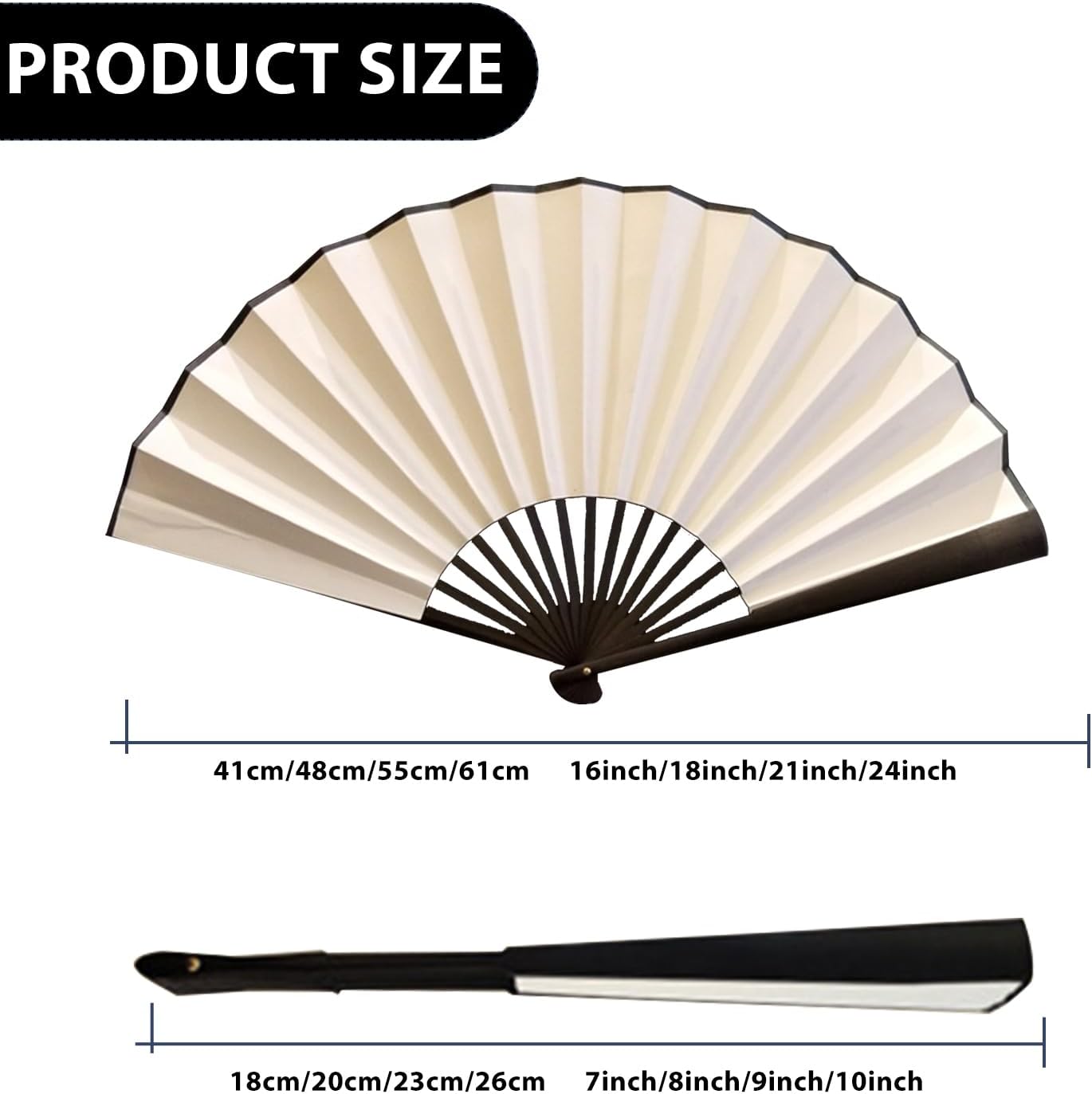 Decorative Folding Fans Personalized Fans Custom Fans Handheld Clack Fans for Line Dancing Customized with Picture Text, Fans Foldable for Line Dancing Wedding Saloon Cosplay Party Props