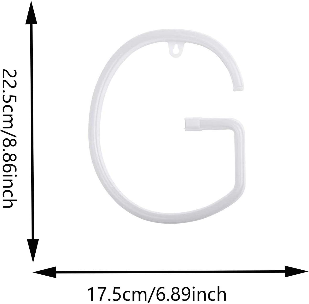 ENUOLI Blue LED Neon Letter Light, USB Batteries Operated Letter Sign for Night Light Lamp Words for Valentines Day, Home, Indoor Wall Decor (G)