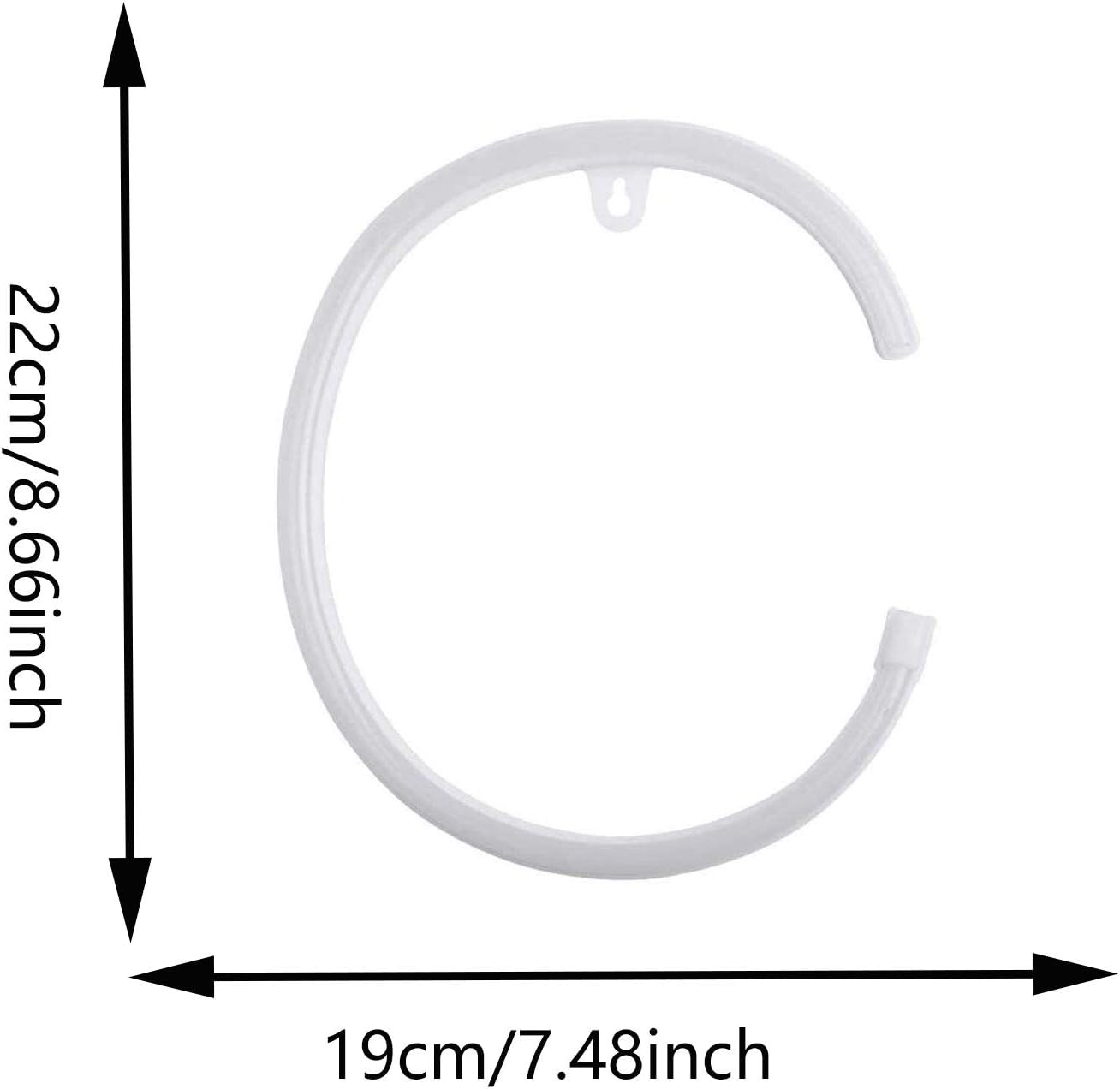 LED Blue Neon Letter Signs Night Light Battery or USB Operated LED Marquee Letters Neon Art Decorative Lights Wall Decor for Children Baby Room Christmas Wedding Party Decoration(C)