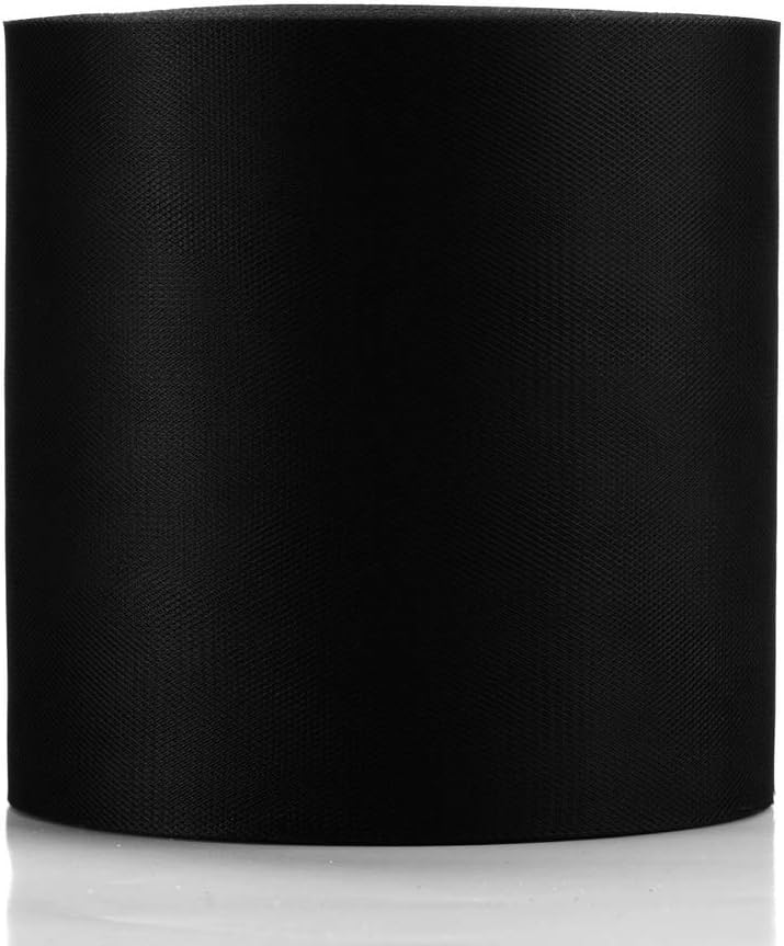 Tulle Rolls 6” by 100 Yards (300 feet) Tulle Roll Spool Fabric for DIY Tutu Skirts Wedding Baby Shower Crafts Decorations Party Supplies (Black)