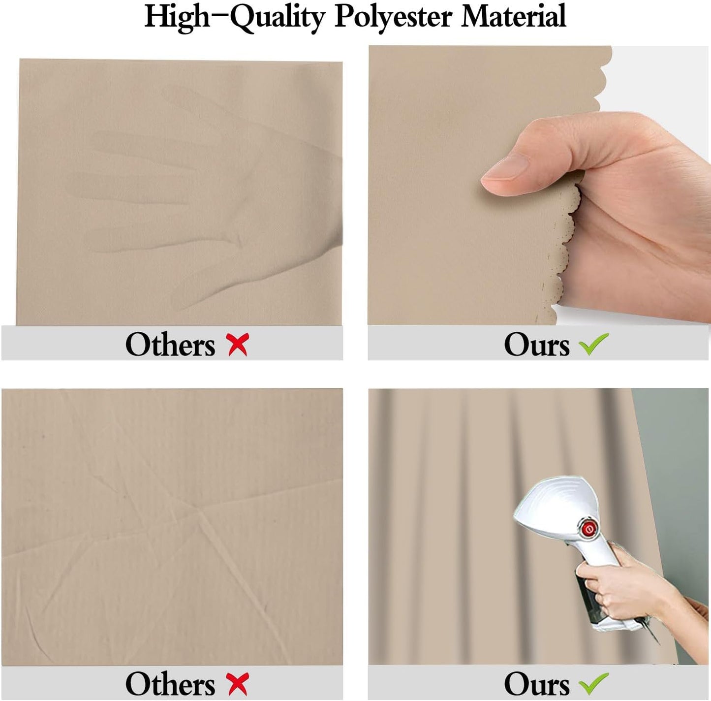 Beige Screen Backdrop 5x7ft Photography Background Meeting Photo Studio Shooting Props