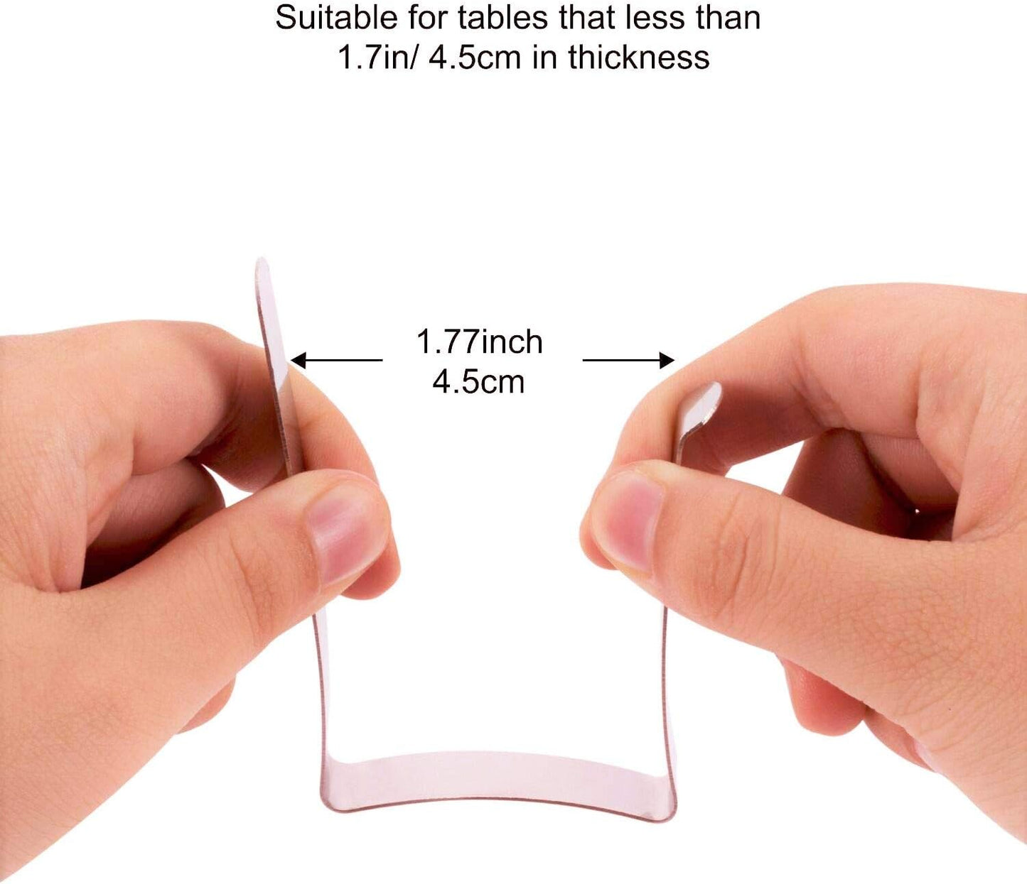 Tripole Tablecloth Clips 8 Pack Stainless Steel Table Cover Clamps Skirt Clips Home Kitchen Restaurant Use