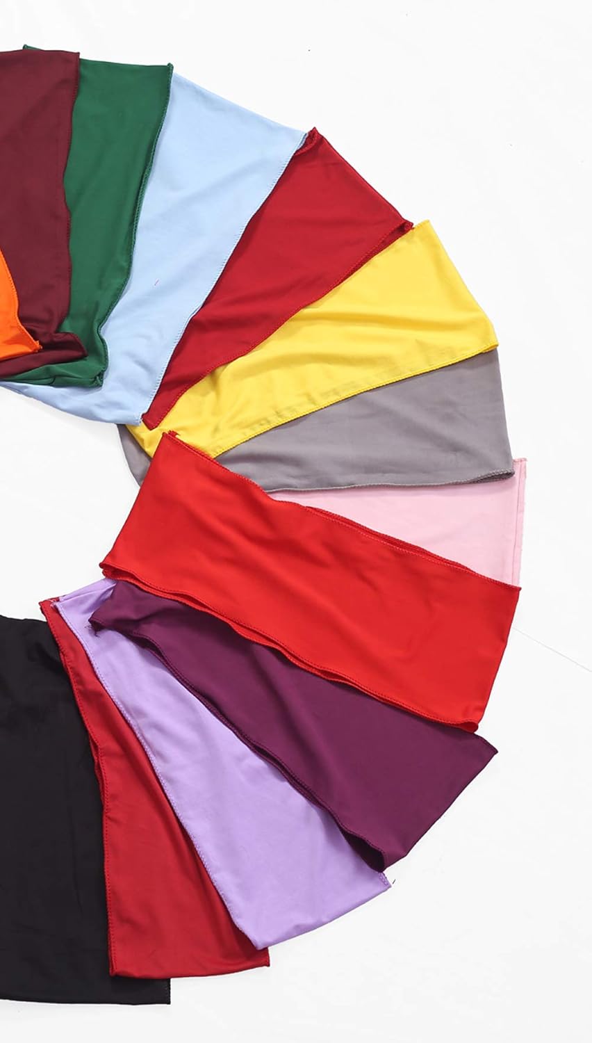 VDS Pack of 75 PCS | Black | Spandex Chair Sashes Bows Without Buckle | Stretch Elastic Banquet Universal Folding Chair Band Tie with for Wedding Party Conference Celebration Event Decoration