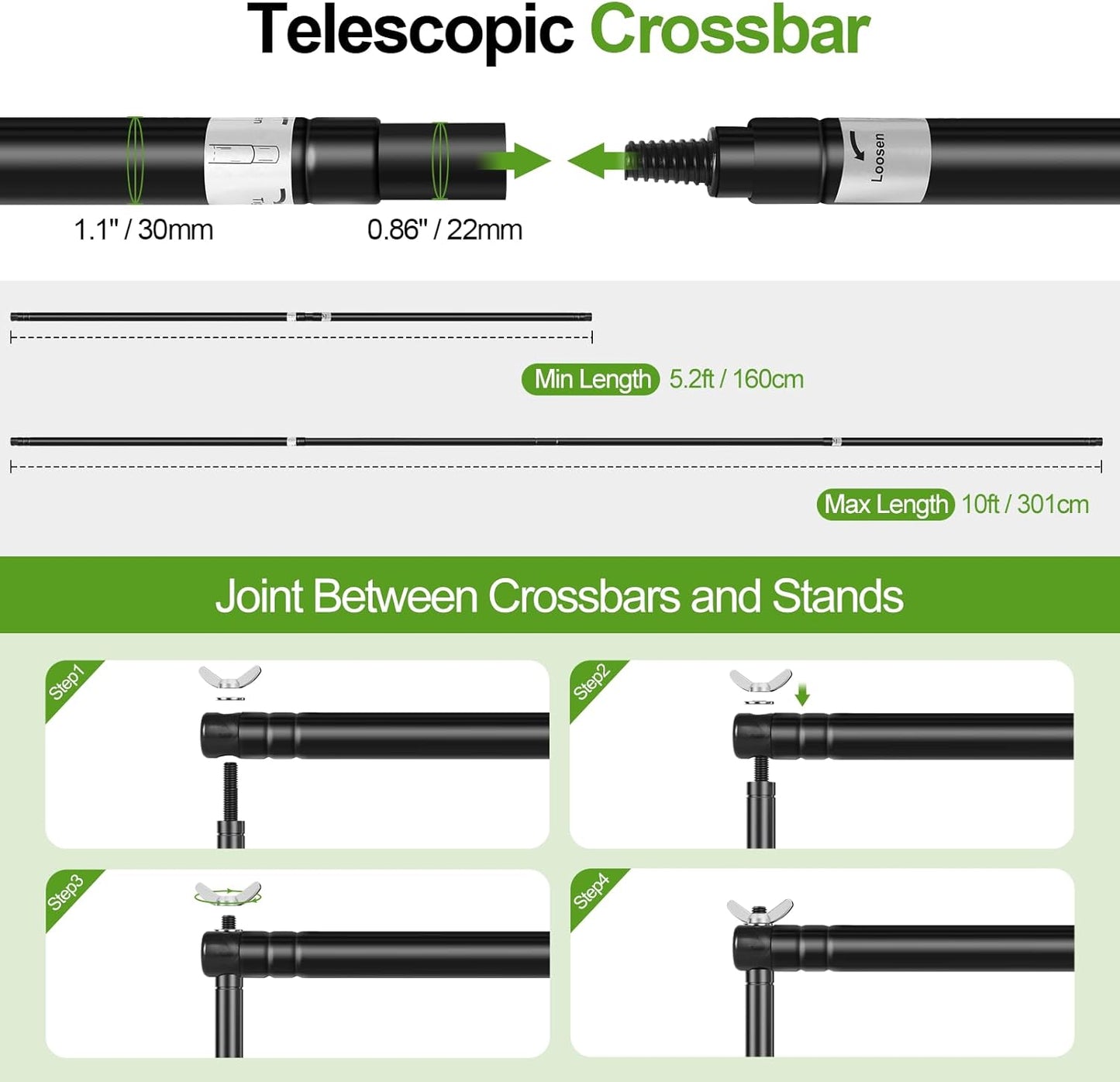 FUDESY Backdrop Stand Heavy Duty, 10x10ft Adjustable Photo Background Pipe and Drape Backdrop Stand Kit with Metal Base for Photography Parties Birthday Video Studio