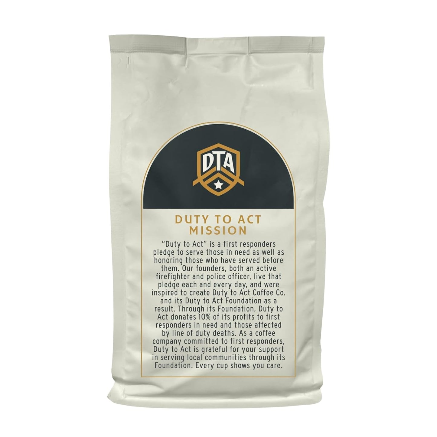 Duty to Act Dark Roast Whole Coffee Beans, 2 lbs (Pack of 1)