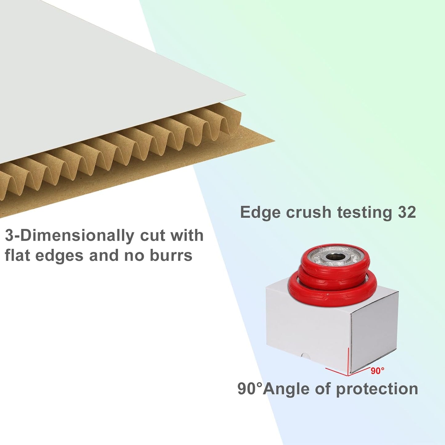 MEBRUDY 7x5x4 Inch Shipping Boxes Pack of 50, White Small Corrugated Cardboard Box for Mailing Packing Literature Mailer