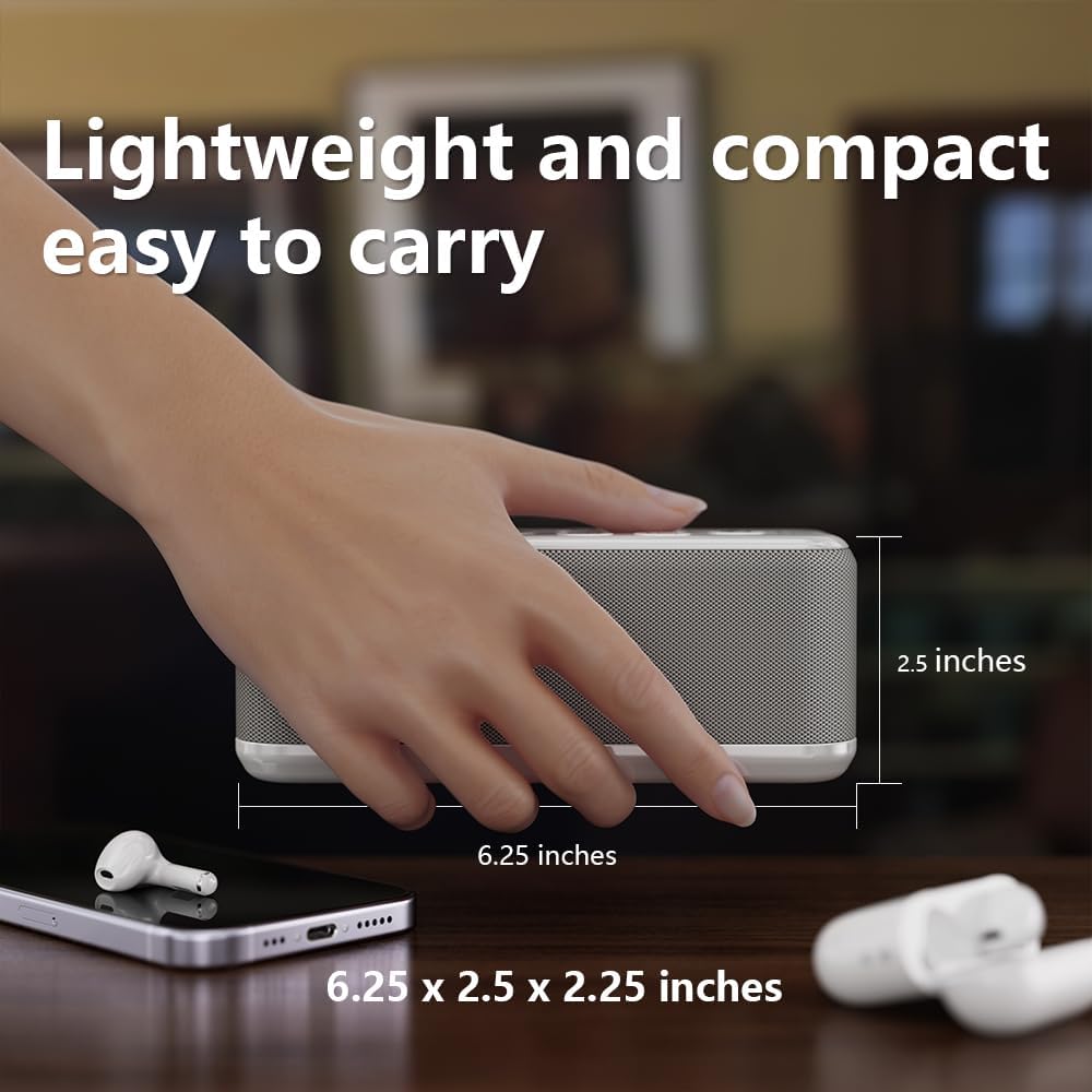 OnLyee White Noise Sound Machine with Bluetooth Speaker, 15 Soothing Sounds, Office Privacy & Noise Canceling, 3000mAh Rechargeable Battery, Auto-Off Timer & 8-Level Volume– Ideal for Baby