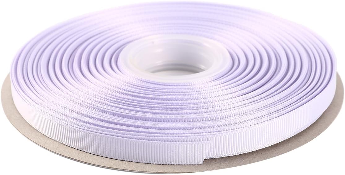 ITIsparkle 3/8" Inch Grosgrain Ribbon 50 Yards-Roll Set for Gift Wrapping Scrap Books Party Favor Hair Braids Baby Shower Decoration Cake Decoration Floral Arrangement Craft Supplies