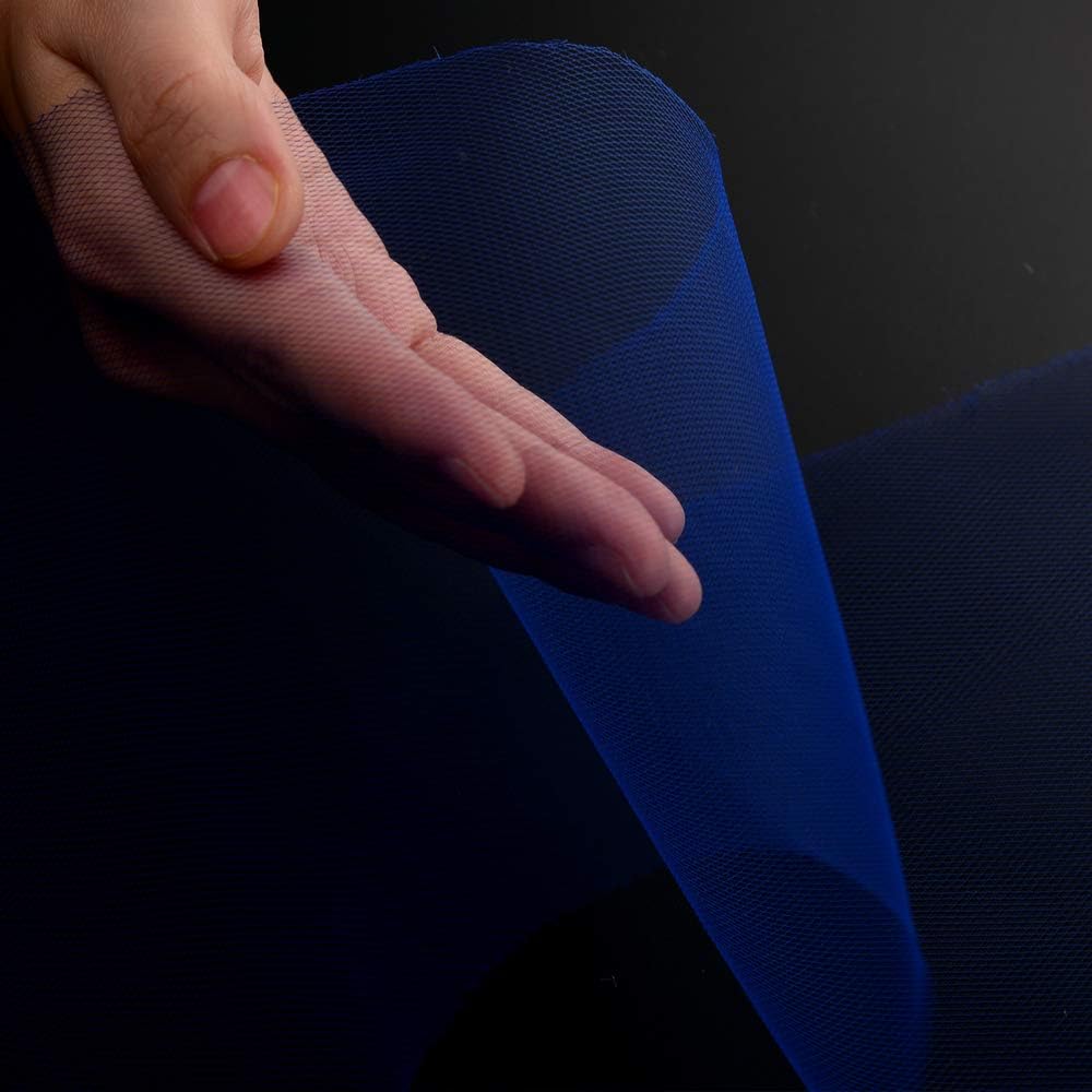 Tulle Rolls 6” by 100 Yards (300 feet) Tulle Roll Spool Fabric for DIY Tutu Skirts Wedding Baby Shower Crafts Decorations Party Supplies (Royal Blue)