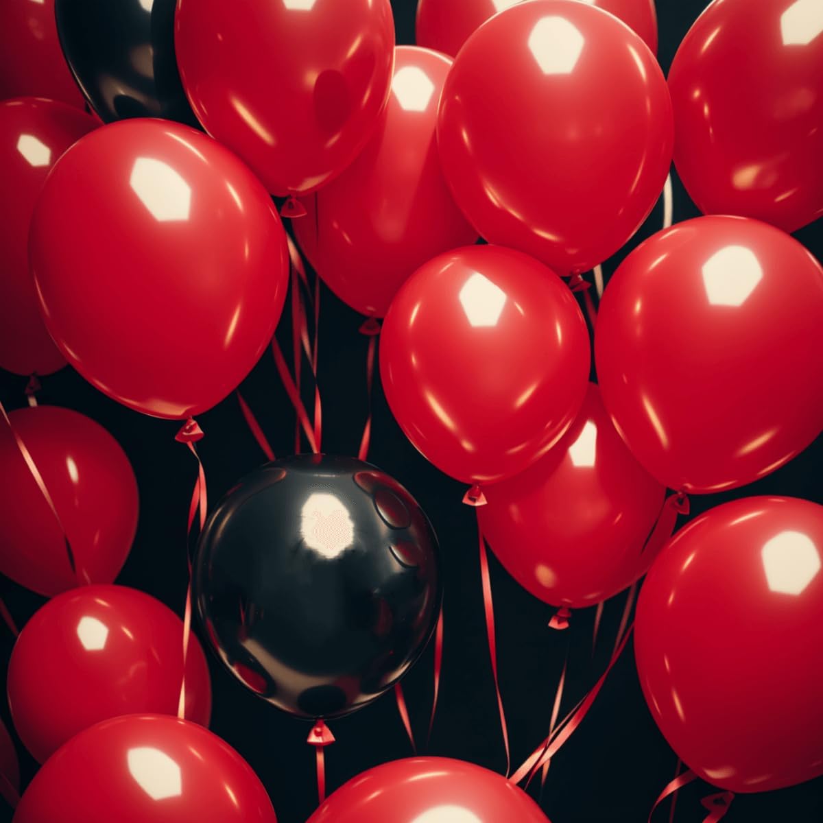 300 Pack Red Balloons 12 inch Red Latex Party Balloon Bulk for Various Party Events Decorations