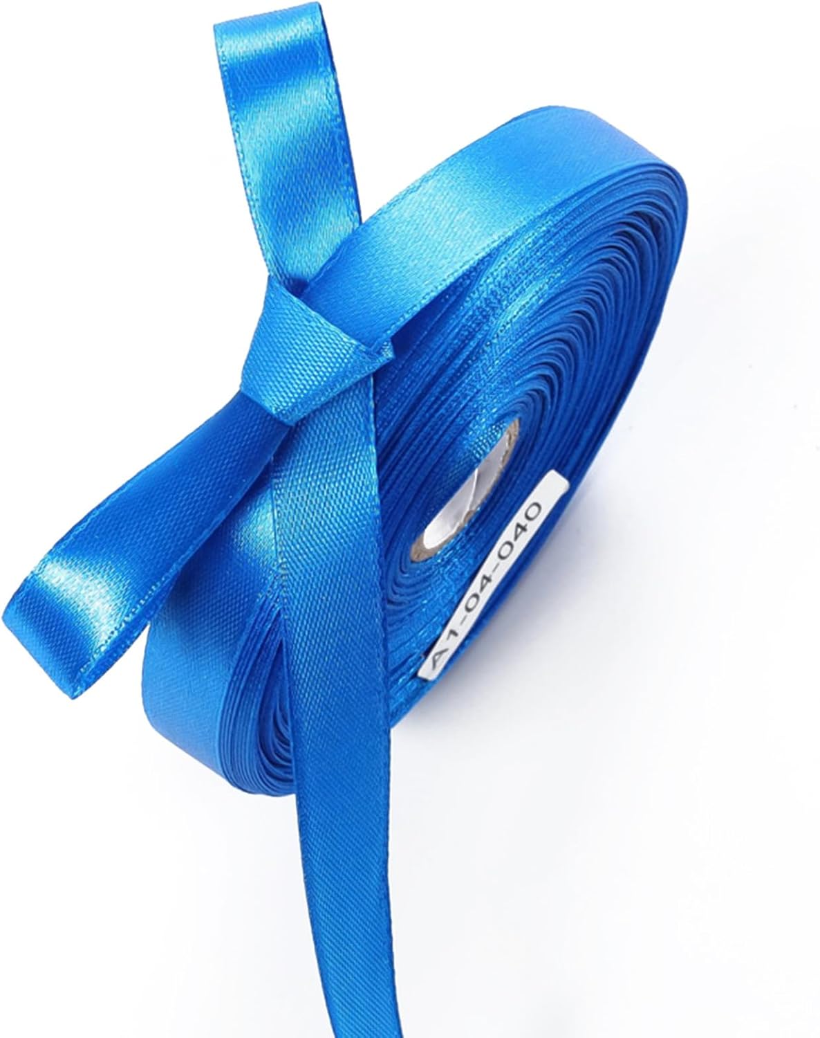 1/2" x 50 Yards Royal Blue Satin Ribbon Single Faced Fabric Ribbons for Gift Wrapping, Crafting, Bows Making, Sewing, Wedding, Home Decor