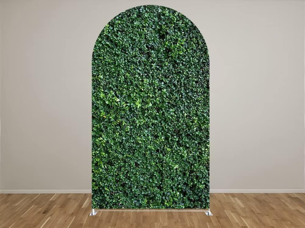 Arch Backdrop Chiara Arch Stand Covers Stretchy Spandex Fabric Leaves Wall Background for Birthday Baby Shower Party Decoration