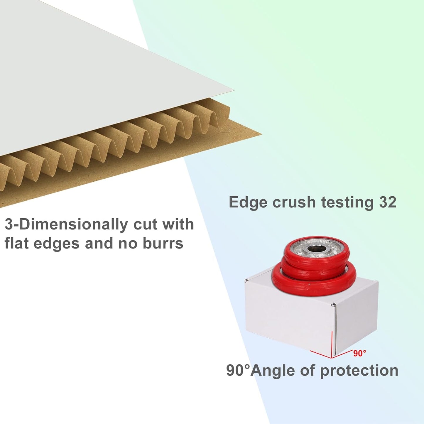 MEBRUDY 6x4x3 Inches Shipping Boxes Pack of 50, Small Corrugated Cardboard Box for Mailing Mailer Packing, White