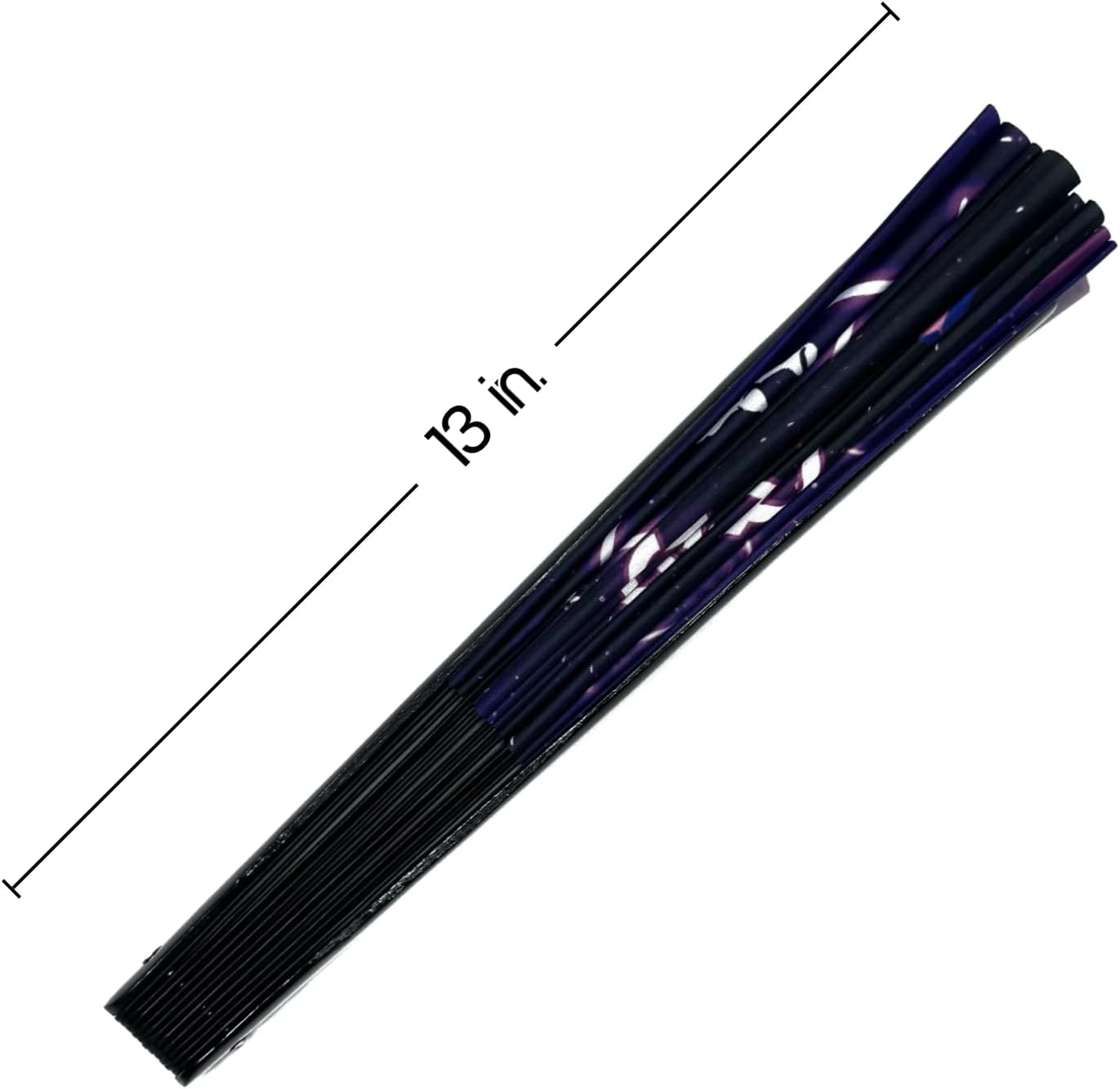 DeFlare | Cosmic Zodiac Rave Fan | Zodiac Sign Hand Fan | Astrology Rave Fan | Hand Fan | Large Rave Fan | Large Clacking Fan