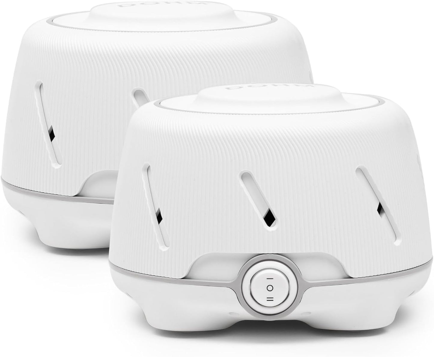 Yogasleep Dohm (2 Pack White/Gray) The Original White Noise Machine, Relaxing Natural Sound from a Real Fan, Sleep Aid & Noise Cancelling for Adults & Baby, Office Privacy & Meditation, Baby Registry