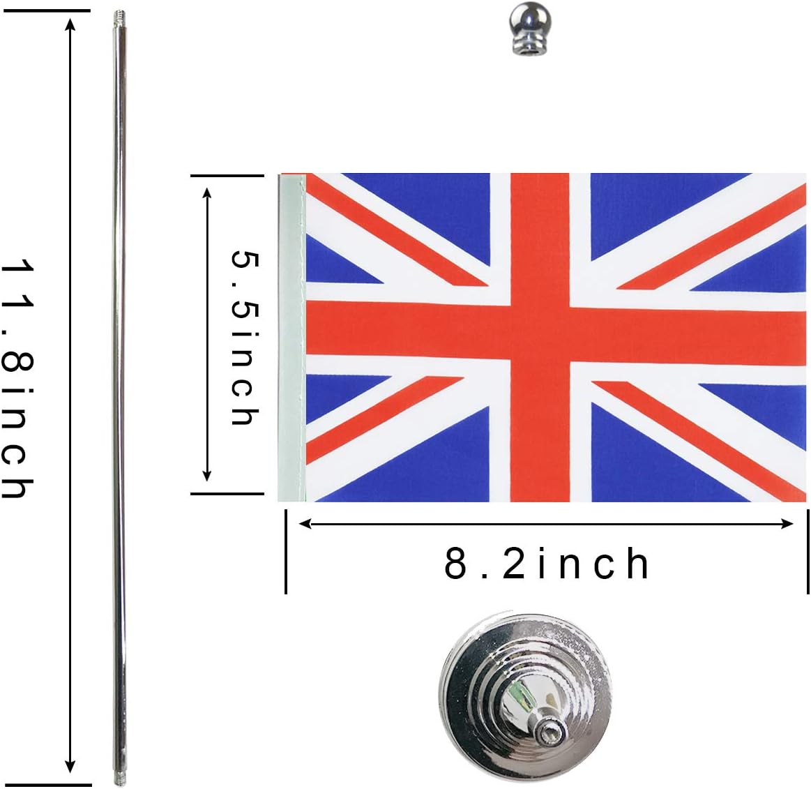 United Kingdom UK British Flag Table Desk Flags,Office Flag,International World Country Flags Banners,Festival Events Celebration,Office Desk Home Decoration