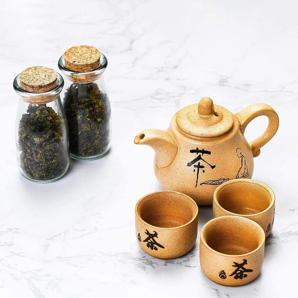 Otis Classic Small Glass Jars with Lids – Set of 12 Mini Glass Bottles with Corks for Halloween Decorations Fall Décor Wedding & Party Favors, Halloween DIY Crafts, Potions, Spices & Candy, 3.4 oz