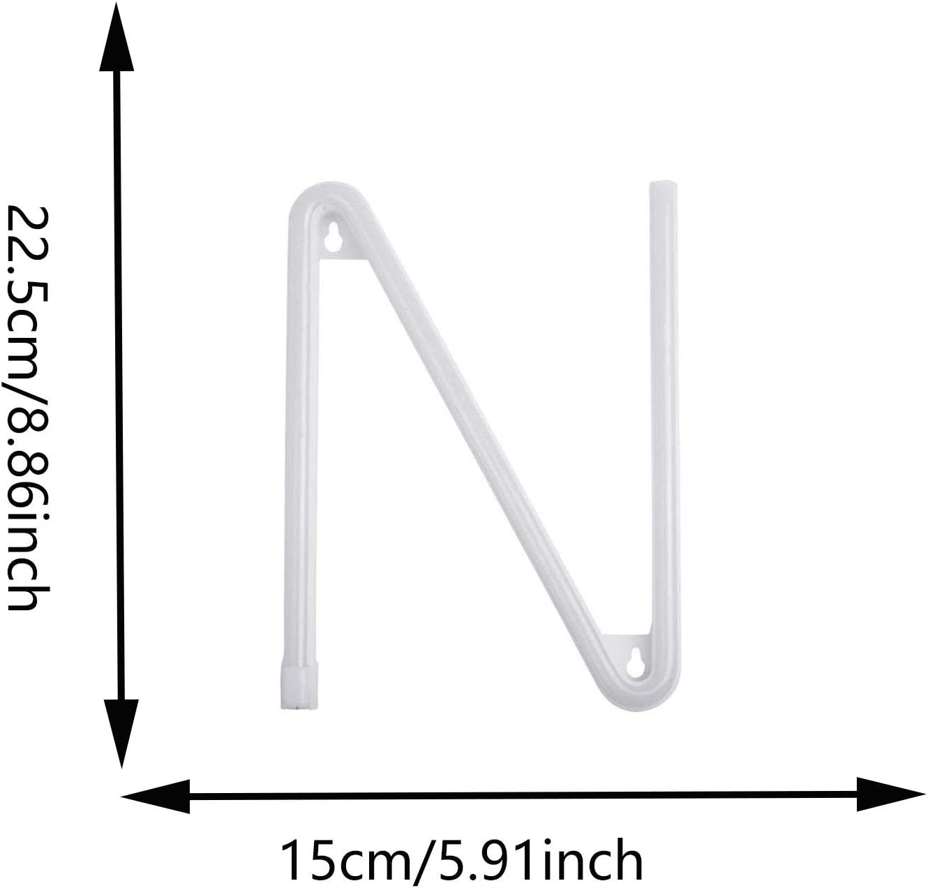 Neon Signs, ENUOLI Letters Light Neon Letters Marquee Letters with Lights Blue Light Up Signs for Wall Decor Christmas Party Bar Decorations Lights for Wedding Birthday (N)