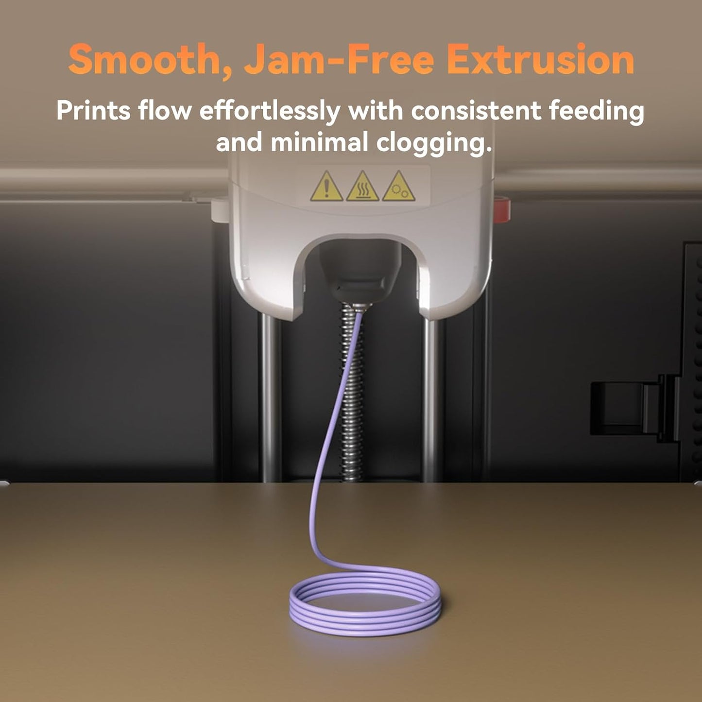 FLASHFORGE PLA Filament 1.75mm +/- 0.02mm, Matte Purple 3D Printer Filament 1kg (2.2lbs) Spool, Excellent Printing Performance, Easy to Use for Most FDM 3D Printers