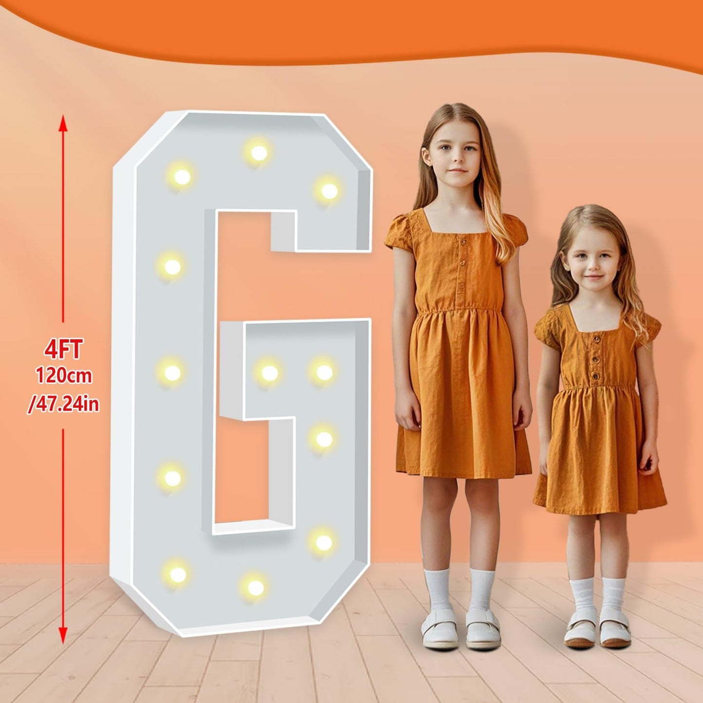 4FT Marquee Light Up Letters G, Warm White Marquee Letters for Birthday Party Decor, LED Light Letter for Graduation, Wedding, Engagement, Holiday Party Backdrop Arch Decoration