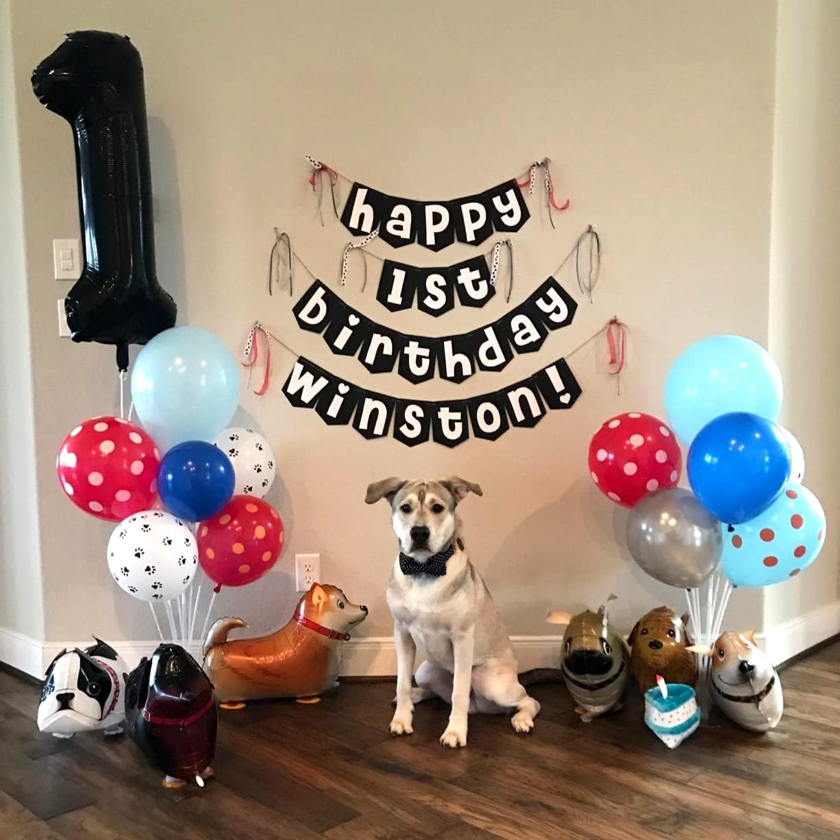 Black Number 8 Balloons, 40 Inch 8th Birthday Foil Balloon for Boys Girls, Giant Self Inflating Helium Mylar Foil Number Balloons 0-9 for Women Men 18th 80th Anniversary Party Decorations Supplies