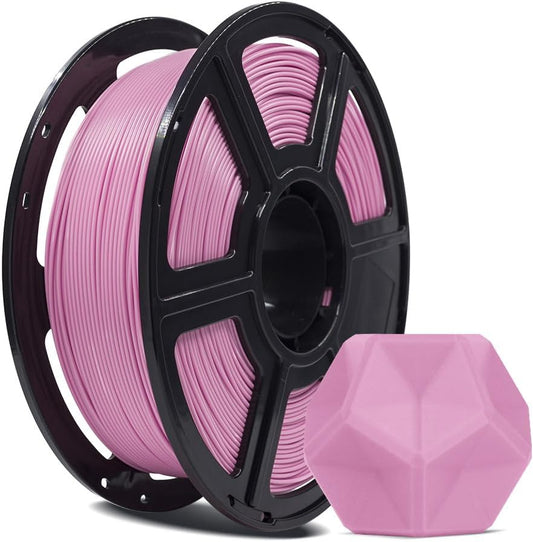 FLASHFORGE 3D Printer Filament, PLA PRO Filament 1.75mm, 1KG Spool (2.2lbs), Dimensional Accuracy +/- 0.02mm for FDM 3D Printers, Better Tenacity & No Knotting (Pink)