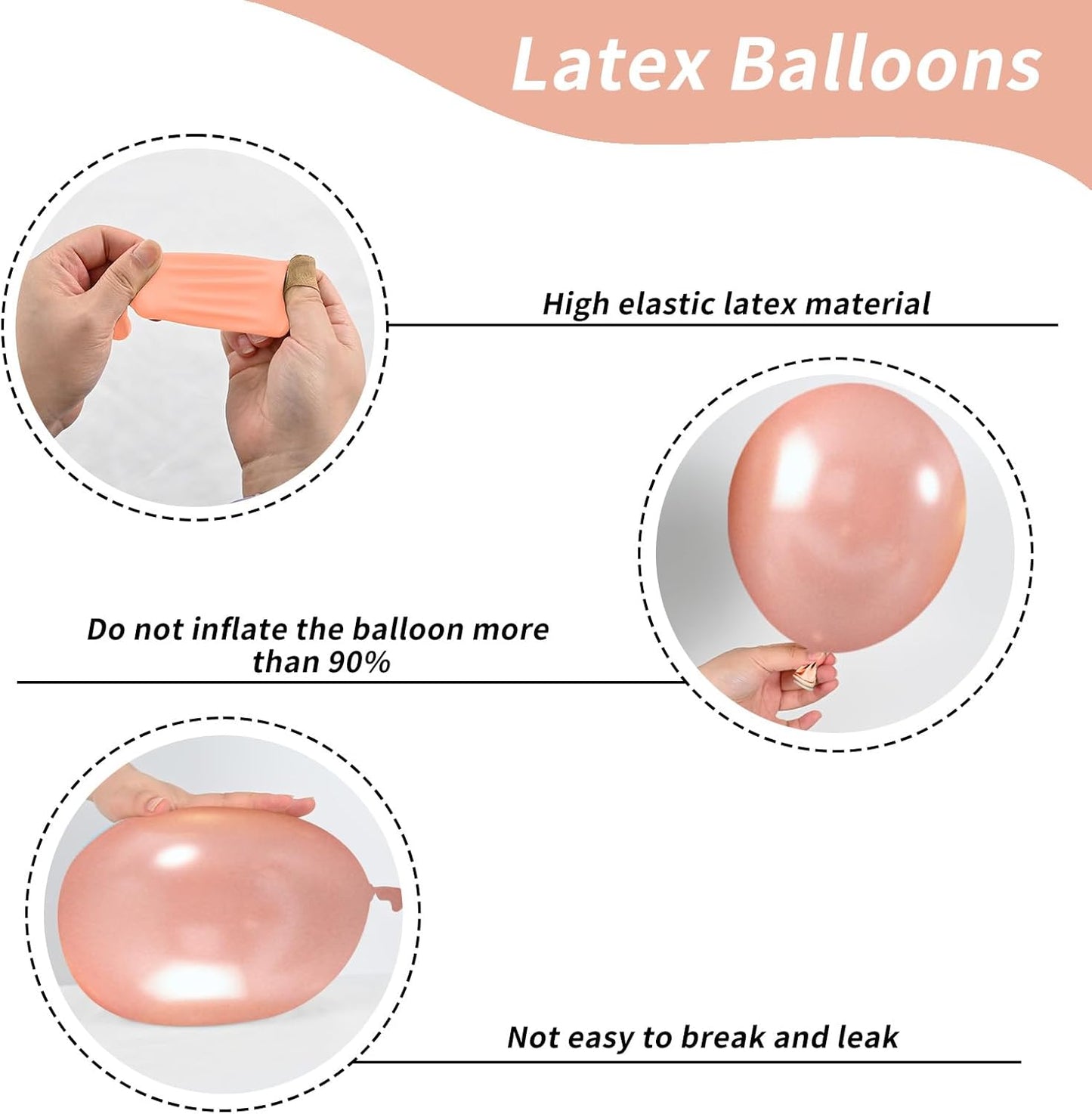 Burgundy Rose Gold Balloons, 52 PCS 12 Inch Wine Red Silver Rose Gold Latex Balloons with Confetti Balloons for Women Girls Birthday Wedding Bridal Shower Party Anniversary Decoration