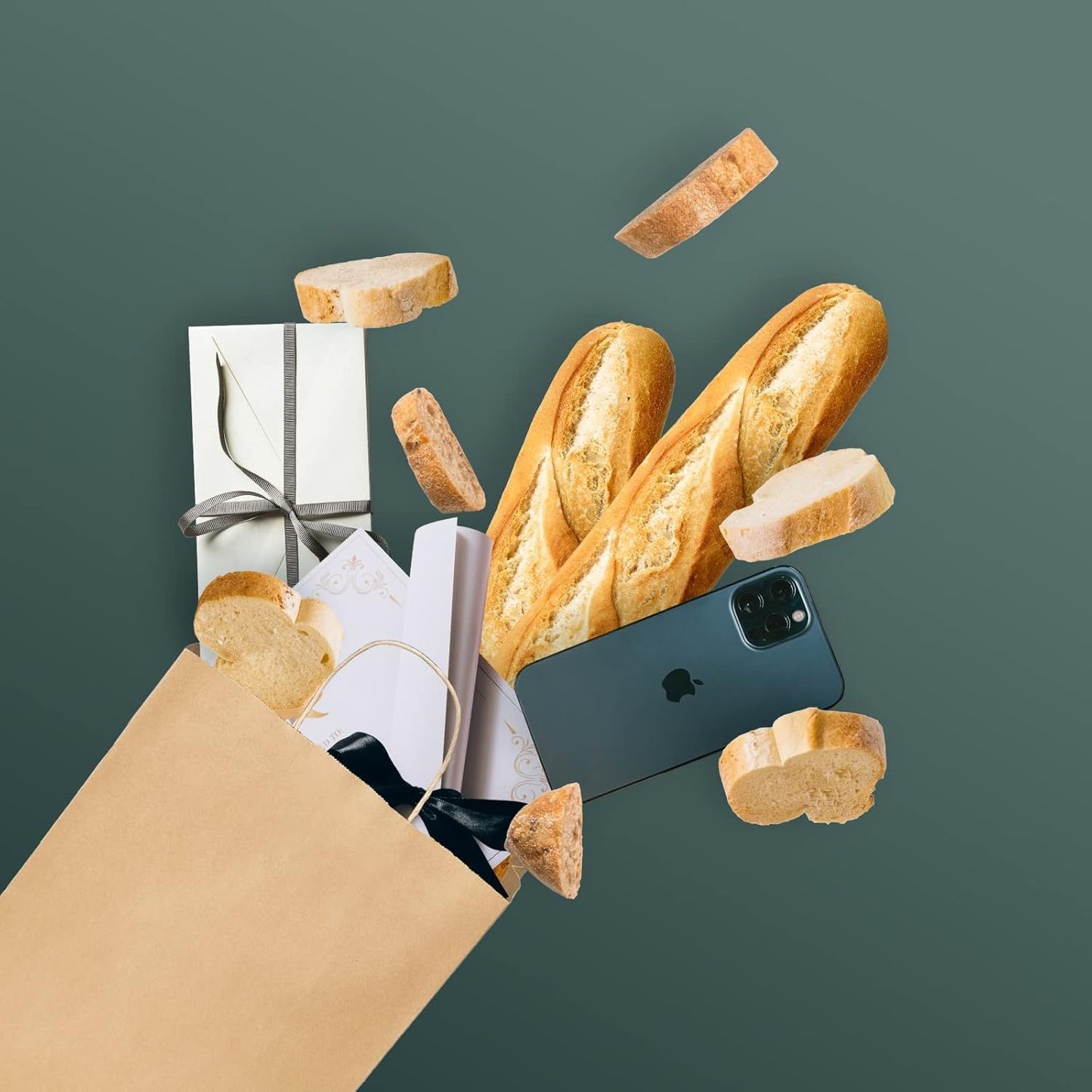 METRONIC Kraft Paper Gift Bags with Handles 8x4.75x10.5 Inch 600 Pcs | Christmas, Birthday Party Favors, Retail Shopping, Small Business Bulk | Brown Gift Wrap Bag