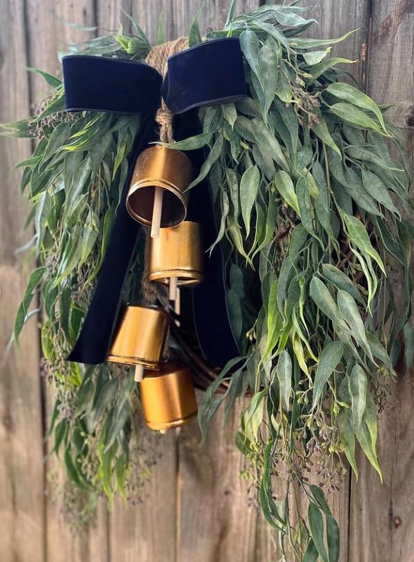 Navy Blue Velvet Ribbon 1'' 25 Yards for Christmas Tree, Gift Wrapping, Flower Bouquet, Wreath Decorations, Bow Making