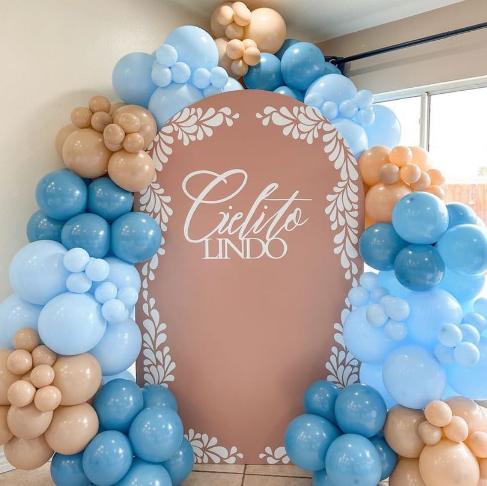 Mexico Theme Arch Stand Covers Fiesta Wedding Party Elastic Fabric Background Birthday Baptismx Baby Shower Decor Props (90x150cm(W35''H60''),G-3744)