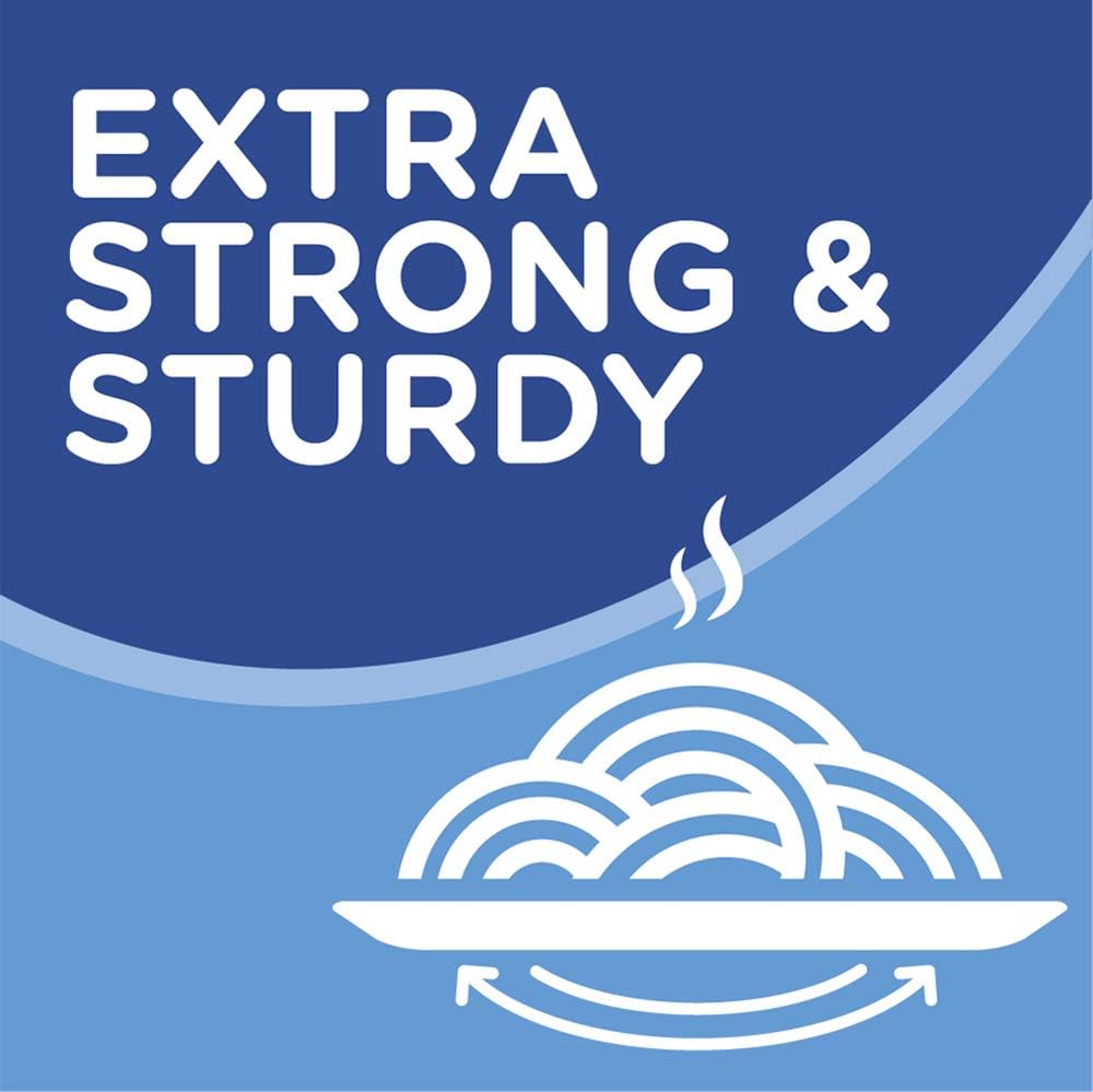 Amazon Basics Ultra Paper Plates, 8.62 Inch, Disposable, 880 Count (4 pack of 220)