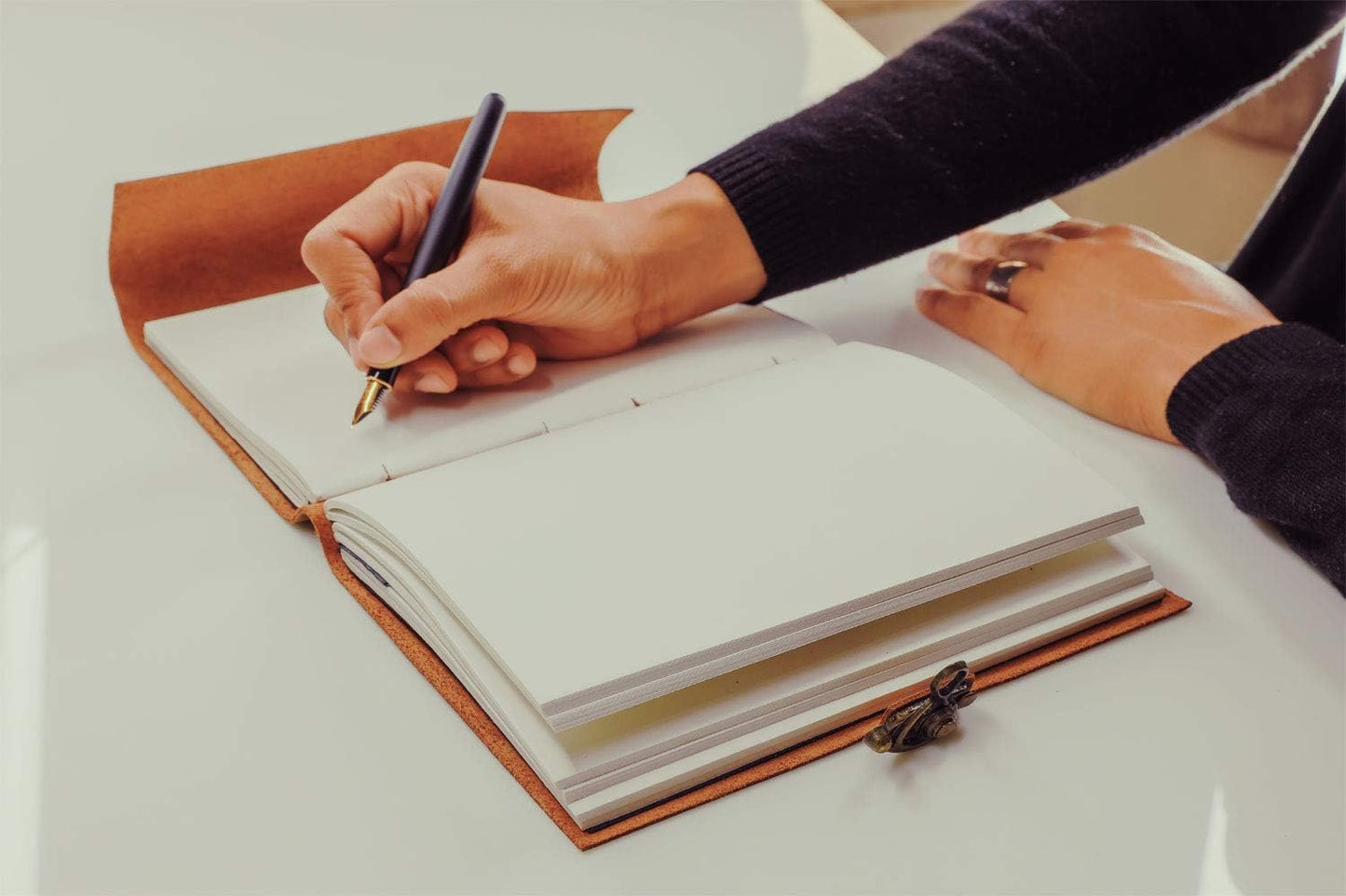 Handmade Leather Double Dragon Journal | Writing Notebook Diary | Bound Daily Notepad for Men & Women Unlined Paper Medium, Writing pad for Artist, Sketch