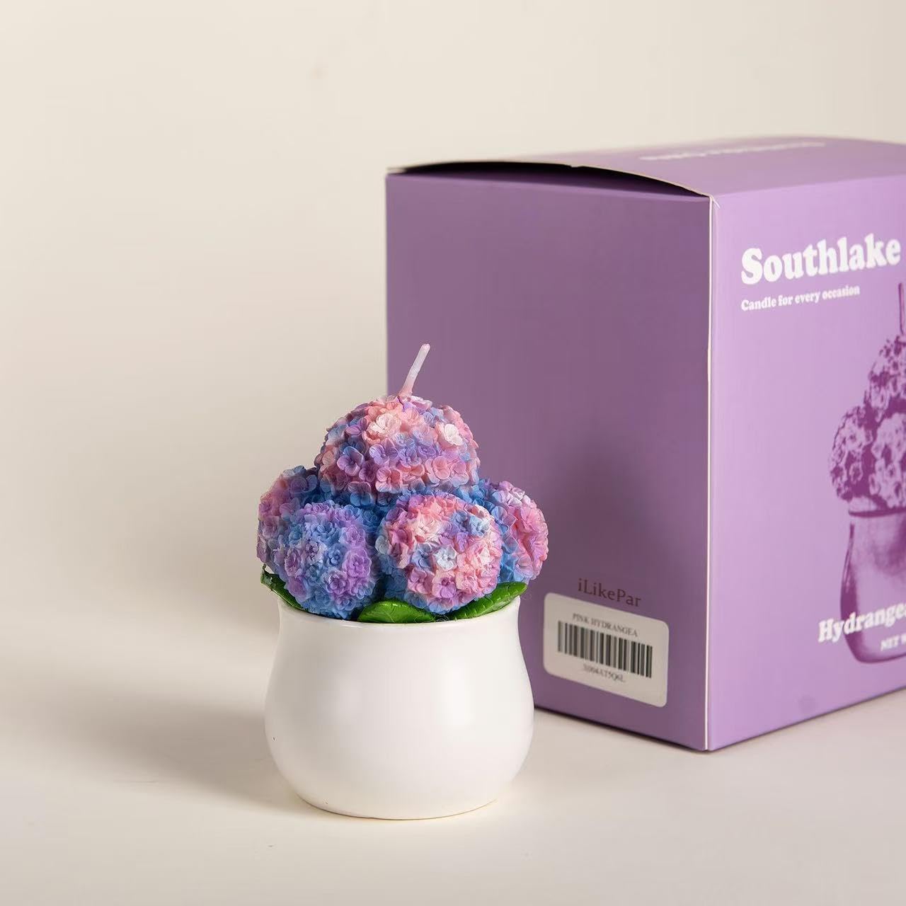 Hydrangea Potting Scented Candle Home Decora for Mother's Day