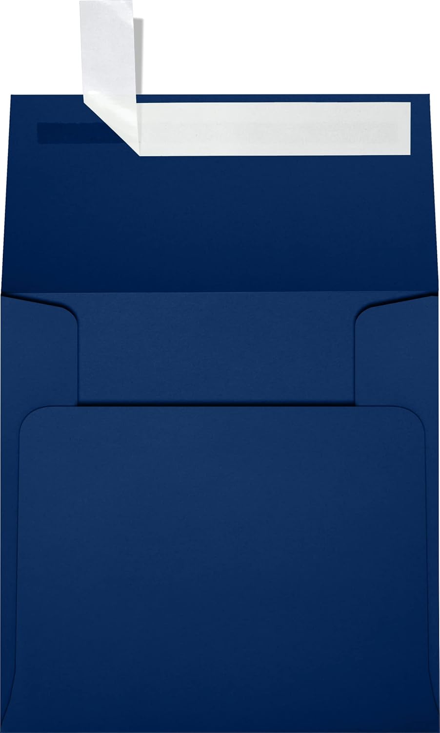 LUXPaper Square Invitation Envelopes | Peel & Press | 4" x 4" | Navy Blue | 80lb. Text | 50 Qty