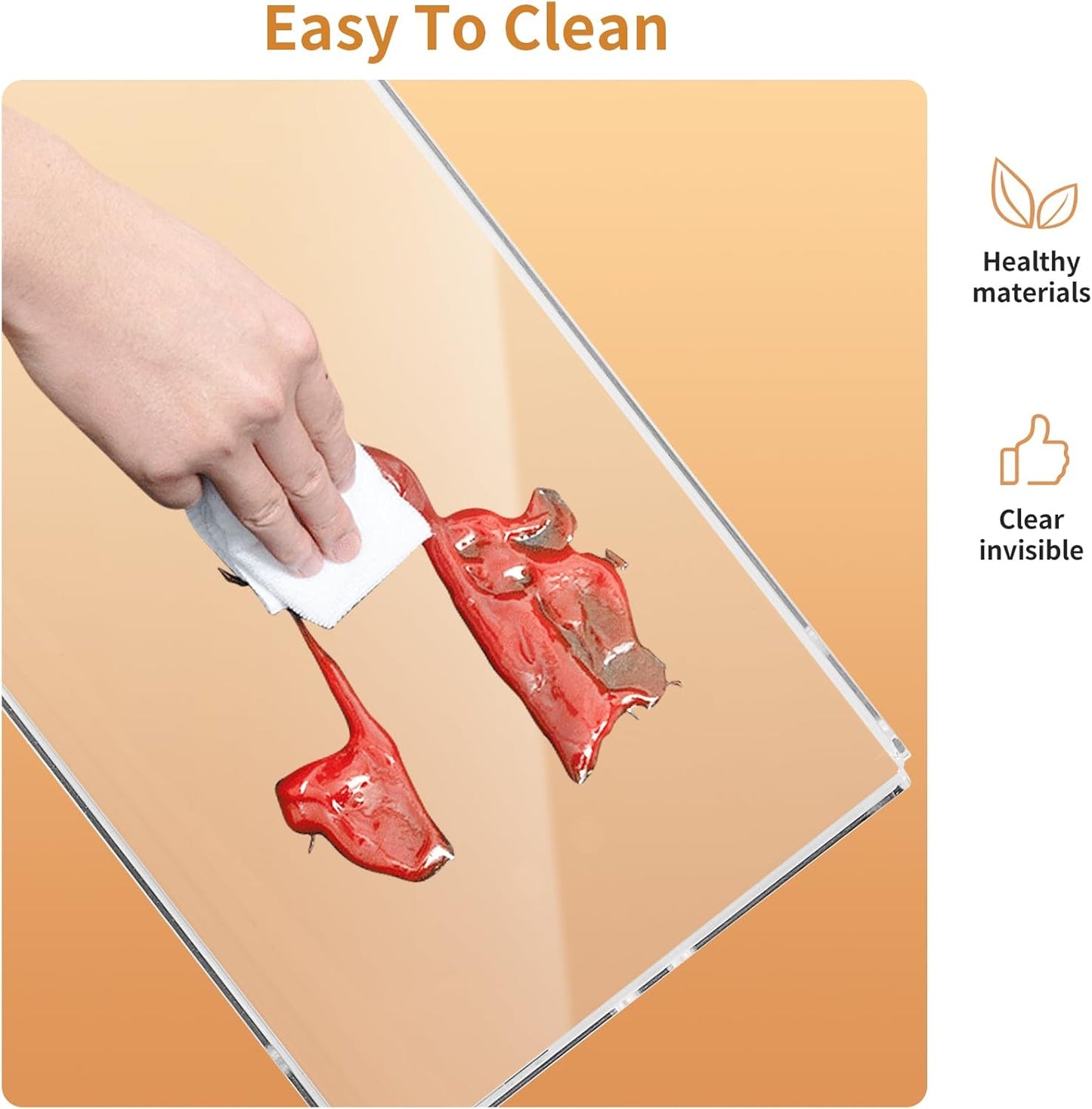 3 Tier Serving Tray Set for Entertaining, Acrylic Wedding Dessert Table Display Set, Cupcake Stand Buffet Risers for Birthday Party Baby Shower (Large)