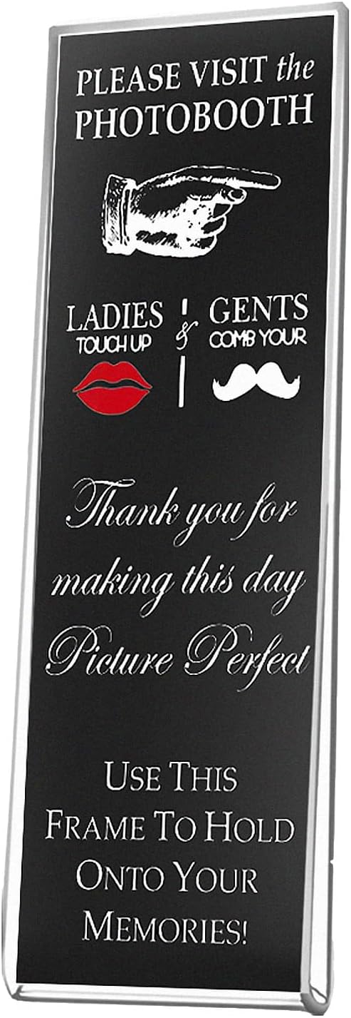 pbf PHOTO BOOTH FRAMES 2x6 Magnetic Picture Frames for Refrigerator | 2 x 6 Clear Magnetic Acrylic Frames for Photo Strips | Magnetic Photo Holders for Fridge, Locker, Sign Holder (100-Pack)