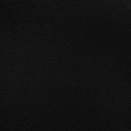 Ultimate Textile Pleat Polyester Fabric Table Skirt - Machine Washable Flame Resistant with Clips for Events, Weddings & Trade Shows, Cut & Sewn in Paterson, NJ - Black, 7' Box Pleat