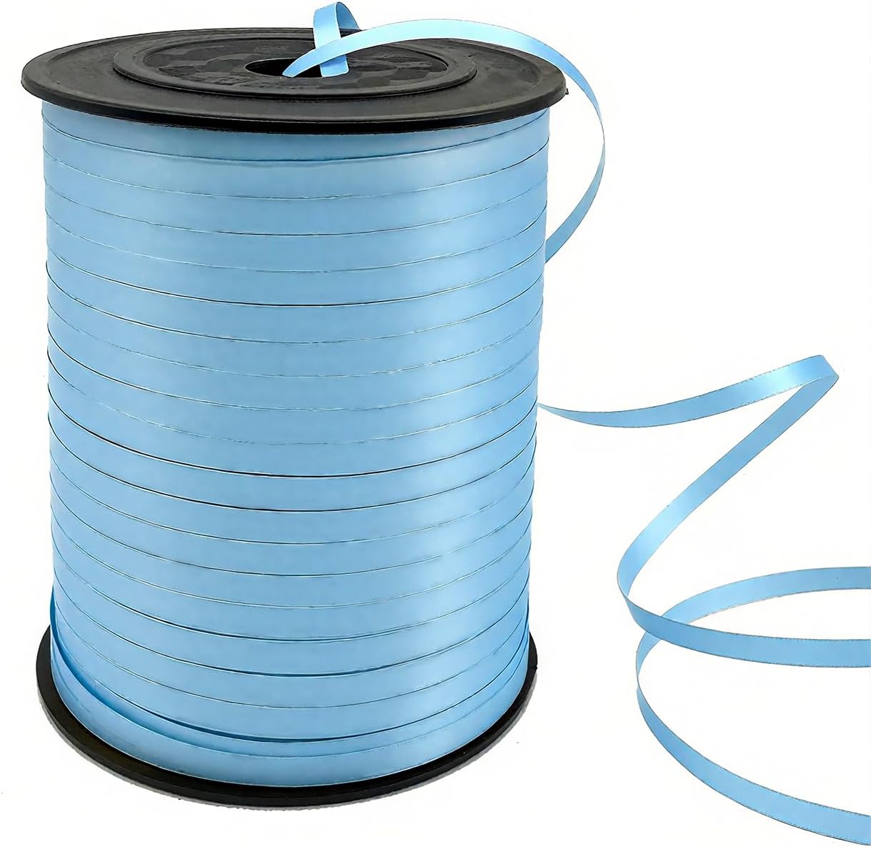 500 Yards Curling Ribbon-Balloon String for Birthday Gift Wrapping,Festival Party Decor,Ribbons & Bows for Christmas New Year Gifts Supplies (Light Blue)