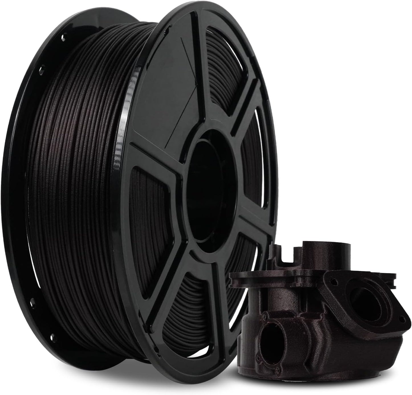 FLASHFORGE Carbon Fiber PETG Filament 1.75mm, PETG with Carbon Fiber, 1KG Spool, Dimensional Accuracy +/- 0.02mm, Lightweight & Heat-Resistant & Moisture Free (PETG-CF Marsala)