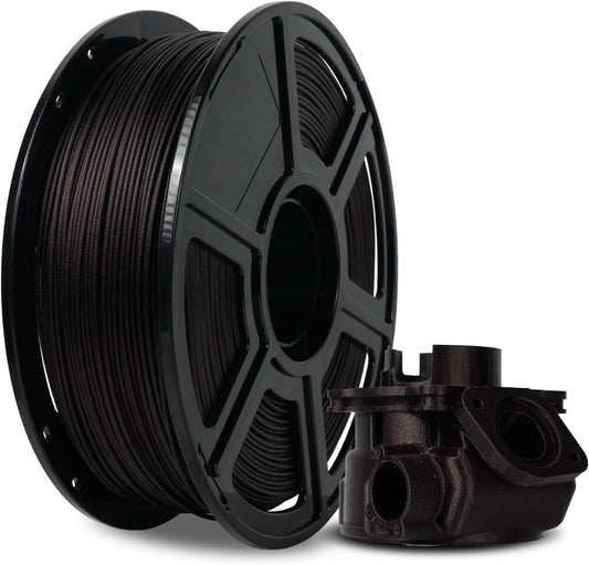 FLASHFORGE Carbon Fiber PETG Filament 1.75mm, PETG with Carbon Fiber, 1KG Spool, Dimensional Accuracy +/- 0.02mm, Lightweight & Heat-Resistant & Moisture Free (PETG-CF Marsala)